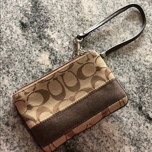 Coach wristlet authentic